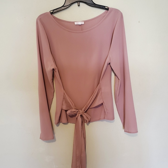 Tops - ❤️A'gaci Waist Bow Top